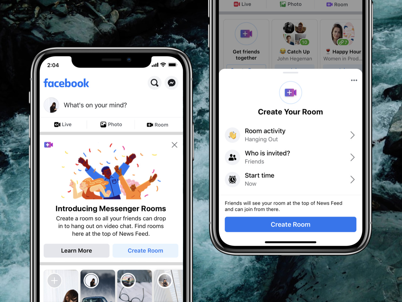 Launching Facebook's Rooms Product
